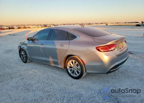 2015 Chrysler 200 C from USA, damaged, VIN 1C3CCCCB3FN620599